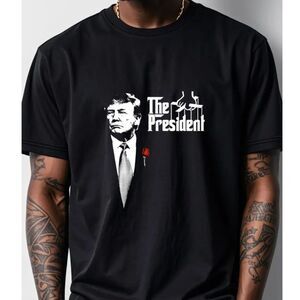 The President Donald Trump Movie 2025 Donald Trump Novelty T-shirt Men's 2XL